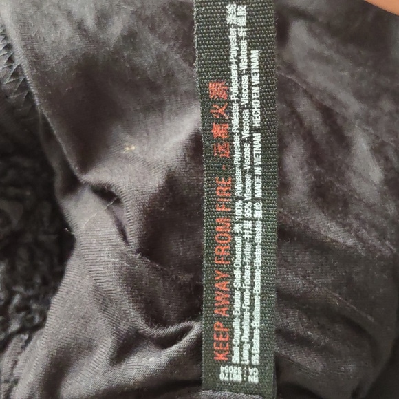 FP Movement XS Nantucket Fleece Black Sherpa Pullover - Picture 11 of 15